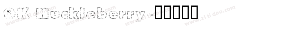 CK Huckleberry字体转换